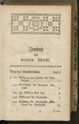 Inhalt des dritten Theiles