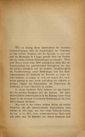 Drei Faelle von Schancroid