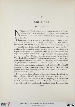 X Greek Art