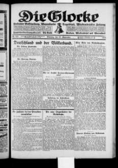 Beckumer Volks-Zeitung. 1921-1930