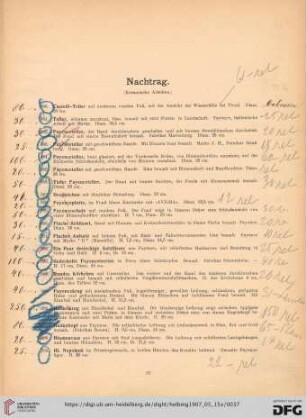 Nachtrag (Nr.380-420)