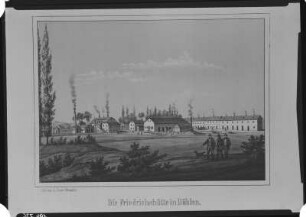 Freital, Friedrichshütte Döhlen, Litho.