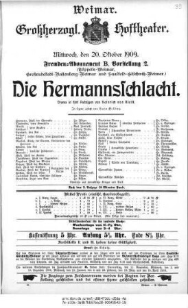 Die Hermannsschlacht