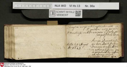 Stammbuch des U. J. Schrader aus Hannover