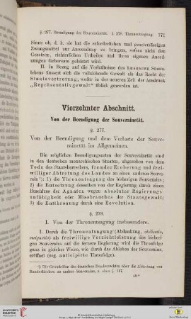 Vierzehnter Abschnitt
