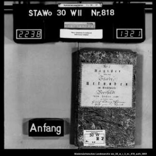 Zivilstandsregister Vorsfelde (Kanton Vorsfelde)