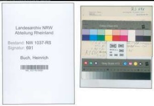 Entnazifizierung Heinrich Buch , geb. 01.07.1895 (Stadtinspektor)