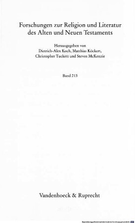 Hoseastudien : redaktionskritische Untersuchungen zur Genese des Hoseabuches
