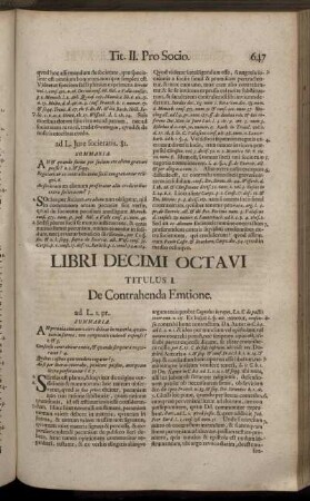 Libri Decimi Octavi.