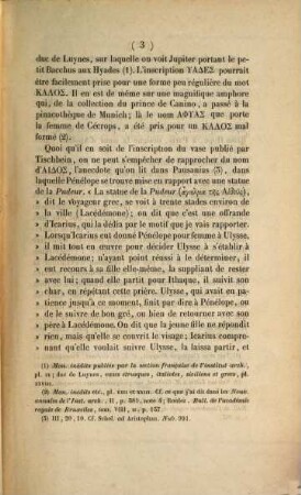 Pénélope, vase peint : Académie Royale de Bruxelles ; (extrait du tom. X, no. 7 des Bulletins)