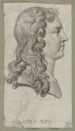 Bildnis des Louis XIV., König von Frankreich