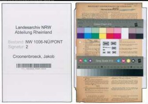 Entnazifizierung Jakob Croonenbroeck , geb. 30.03.1901 (Gastwirt)