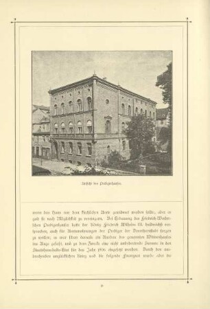 Ansicht des Predigerhauses