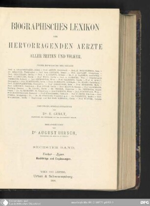 6: Treiber - Zypen. Nachträge und Ergänzungen