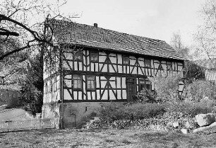 Fachwerkhaus (Fachwerkhaus); Nüsttal, Lindenstraße 2