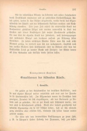 Neunzehntes Kapitel. Grundformen der bildenden Künste