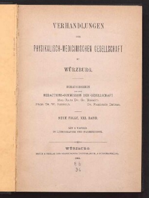 Zur geologischen Kenntniss der südlichen Rhön