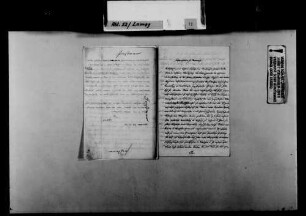 Schreiben von N.N. Forster, Mannheim, an August Lamey: Übernahme Forsters in den Staatsdienst.