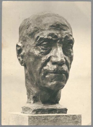 Porträt Dr. Ferdinand Sauerbruch, 1943, Bronze