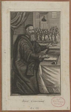 Bildnis des Johann Amos Comenius
