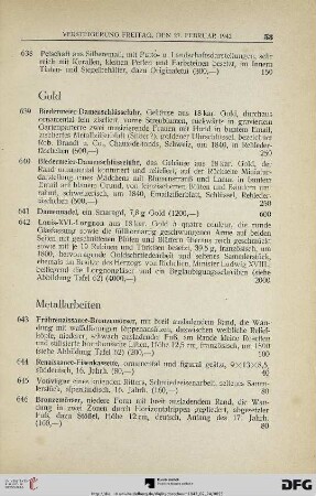 Gold (Nr. 639-642)