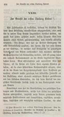 456-474 Zur Gensis der ersten Theilung Polens