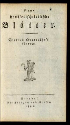 Viertes Quartalheft für 1799