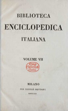 Volume 1: Opere di Carlo Goldoni