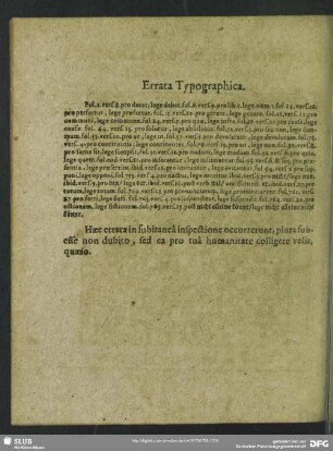 Errata Typographica