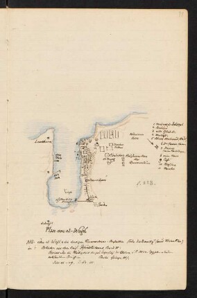 88r Plan von el-Wegh