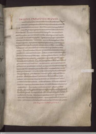 Prologus in evangelium Lucae; Evangelium secundum Lucam