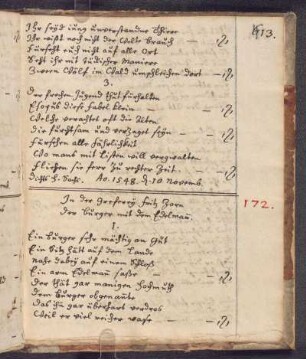 Der burger mit dem Edelmann (07.05.1550); RSM 2S/3312c