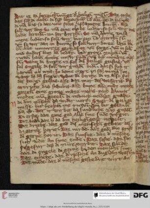 Bertholdus Ratisbonensis, Von den Zeichen der Messe