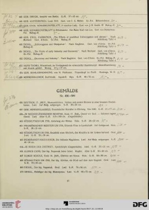 Gemälde (Nr. 456-580)