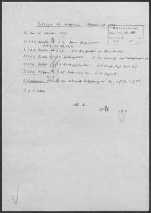 Dettingen/Albuch: Pfarrbericht 1952