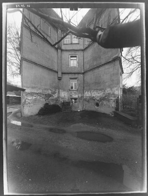 Pirna-Rottwerndorf, Altrottwerdorf 24. Schloß (ab 1556). Seitenfront