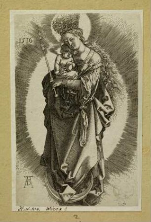 Maria mit Zepter und Sternenkrone