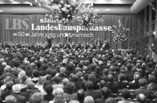 Badische Landesbausparkasse. Festakt zum 50jährigen Bestehen