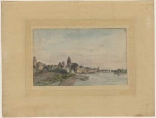 Frankfurt am Main, Stadtansicht von Westen