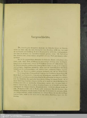 Vorgeschichte