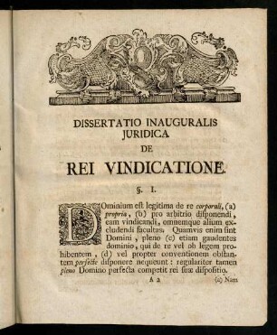 3-14, De Rei Vindicatione