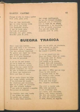 Suegra trágica