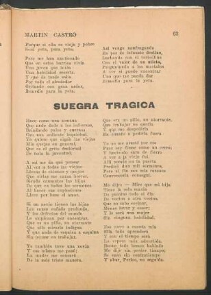Suegra trágica
