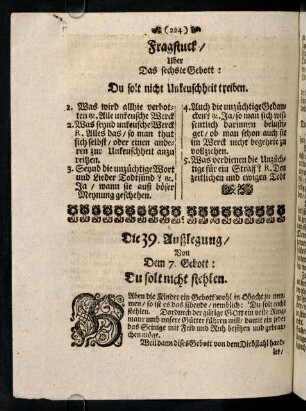 224-233, 39. - 40. Außlegung