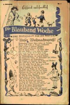 Familienzeitschrift. Jg. 1, 1925