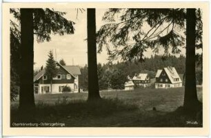 Oberbärenburg. Ortsansicht