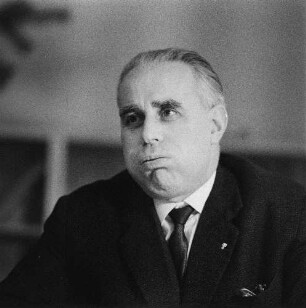 Porträt Prof. Dr.-Ing. Horst Peschel, Direktor des Geodätischen Institutes Potsdam