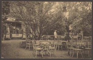 Ansichtskarte Viktoria-Terrasse im Victoriapark, Parkstraße 14-15