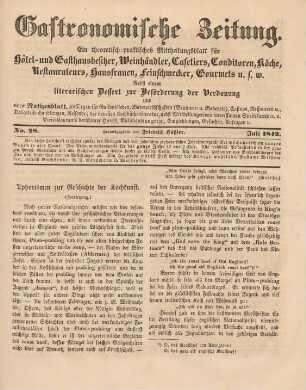 No. 28 (Juli 1842)