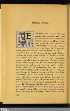 Seelische Umwege